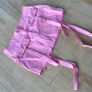 Fashion nova mini leather skirt